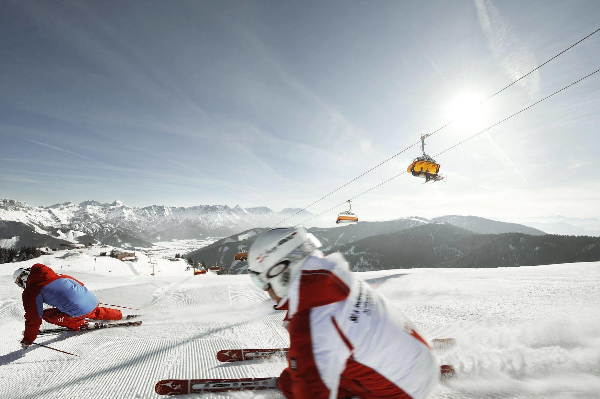 Hotel Bacher Asitzstubn Leogang Luaran gambar