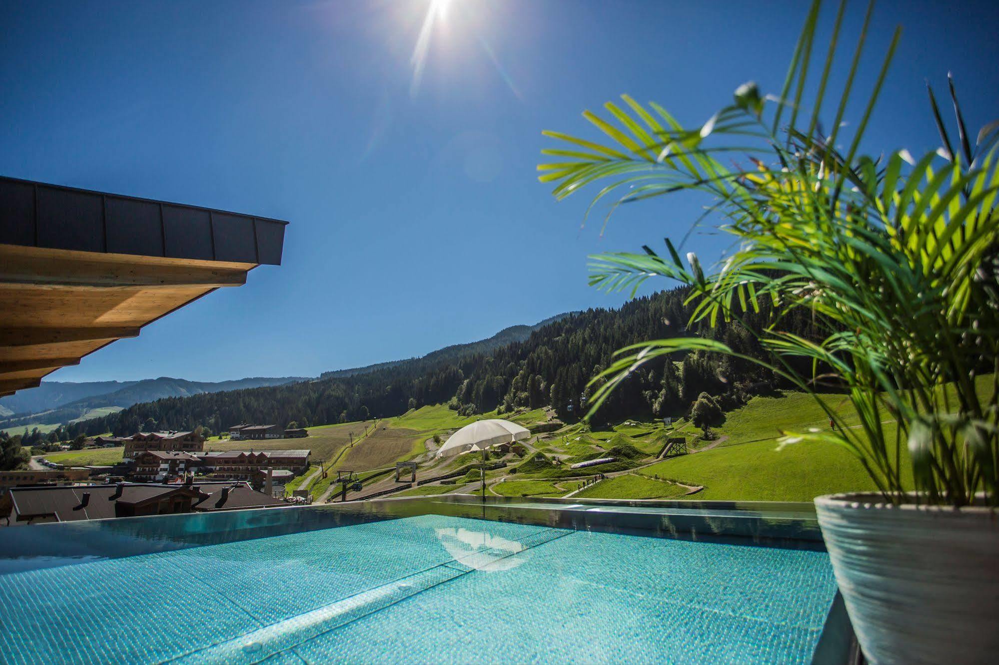 Hotel Bacher Asitzstubn Leogang Luaran gambar